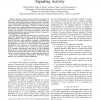 Peer-to-Peer Application Recognition Based on Signaling Activity