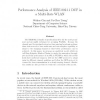 Performance Analysis of IEEE 802.11 DCF in a Multi-Rate WLAN