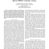 Performance Analysis of Metamaterial Substrate Based MIMO Antenna Arrays