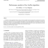 Performance analysis of the AntNet algorithm