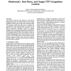 Performance evaluation and comparison of Westwood+, New Reno, and Vegas TCP congestion control