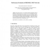 Performance Evaluation of IEEE 802.11 DCF Networks