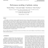 Performance modeling of epidemic routing