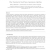 Phase Transitions for Greedy Sparse Approximation Algorithms