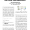 Platform-based resource binding using a distributed register-file microarchitecture