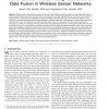 Power-Efficient Direct-Voting Assurance for Data Fusion in Wireless Sensor Networks