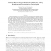 Privacy-Preserving Collaborative Filtering Using Randomized Perturbation Techniques