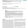 Quantifying robustness of biochemical network models