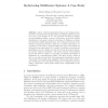 Re-factoring Middleware Systems: A Case Study
