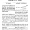Reduced-Complexity Adaptive Receiver Algorithms for 4G SU-MIMO Systems