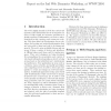 Report on the 3rd Web Dynamics Workshop, at WWW'2004