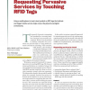 Requesting Pervasive Services by Touching RFID Tags