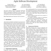Requirements Engineering and Agile Software Development