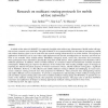 Research on multicast routing protocols for mobile ad-hoc networks