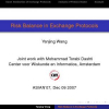 Risk Balance in Exchange Protocols
