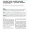 Screensaver: an open source lab information management system (LIMS) for high throughput screening facilities