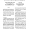 Secure and Continuous Management of Heterogeneous Ad Hoc Networks