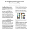 Security Vulnerabilities in Command and Control Interoperability
