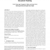 Self-organizing peer-to-peer networks for collaborative document tracking