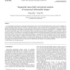 Sequential mean field variational analysis of structured deformable shapes