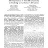 Smoking Behavior and Friendship Formation: The Importance of Time Heterogeneity in Studying Social Network Dynamics