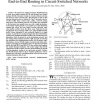 Static and dynamic approaches to modeling end-to-end routing in circuit-switched networks