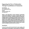 Supporting the Flow of Information Through Constellations of Interaction