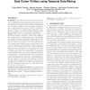 Sustainable operation and management of data center chillers using temporal data mining