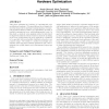 Symbolic noise analysis approach to computational hardware optimization
