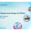 System-Level Design for FPGAs