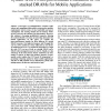 System-level power/performance evaluation of 3D stacked DRAMs for mobile applications