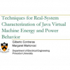 Techniques for Real-System Characterization of Java Virtual Machine Energy and Power Behavior