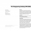 The disappearing desktop: pim 2008
