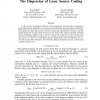 The Dispersion of Lossy Source Coding