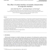The effect of contact interface on dynamic characteristics of composite structures