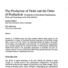 The Production of Order and the Order of Production