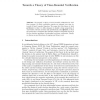 Towards a Theory of Time-Bounded Verification