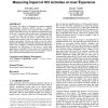 User Experience Metric and Index of Integration: Measuring Impact of HCI Activities on User Experience