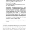 User involvement in developing mobile and temporarily interconnected systems