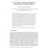 Users in Volatile Communities: Studying Active Participation and Community Evolution