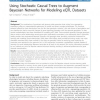 Using Stochastic Causal Trees to Augment Bayesian Networks for Modeling eQTL Datasets