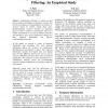 Using Temporal Information in Collaborative Filtering: An Empirical Study