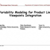 Variability Modeling for Product Line Viewpoints Integration