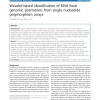 Wavelet-based identification of DNA focal genomic aberrations from single nucleotide polymorphism arrays