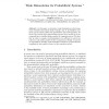Weak Bisimulation for Probabilistic Systems