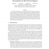 Web dynamics and their ramifications for the development of Web search engines