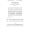 Weighted Minimal Hypersurfaces and Their Applications in Computer Vision