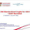 256 Bit Standardized Crypto for 650 GE - GOST Revisited