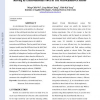 2-D Analysis of Enhancement of Analytes Adsorption Due to Flow Stirring by Electrothermal Force in The Microcantilever Sensor