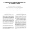 3D reconstruction from uncalibrated-camera optical flow and its reliability evaluation